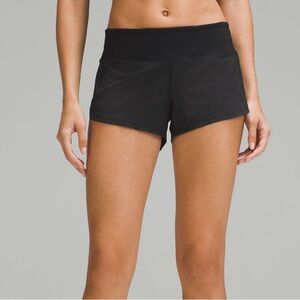 Women's Black Athletic Shorts